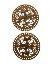 Ahşap Çanta Tabanı 15 cm Ceviz Çift Yüz 3 mm MDF