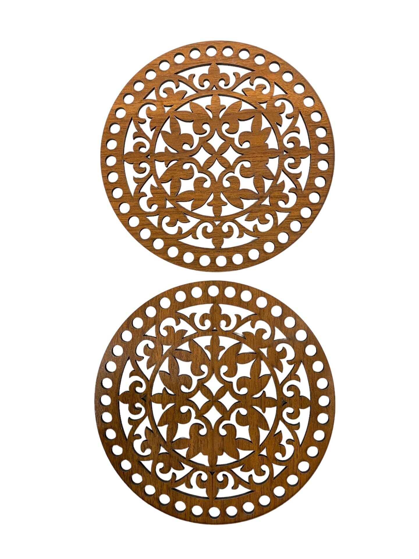 Ahşap Çanta Kenarı 15 cm Ceviz Çift Yüz 3 mm MDF