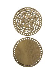 Ahşap Sepet Tabanı 15 cm Açık Meşe Çift Yüz 3 mm MDF
