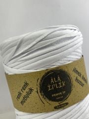 İki İplik Penye İp 600 Gram Beyaz Renk