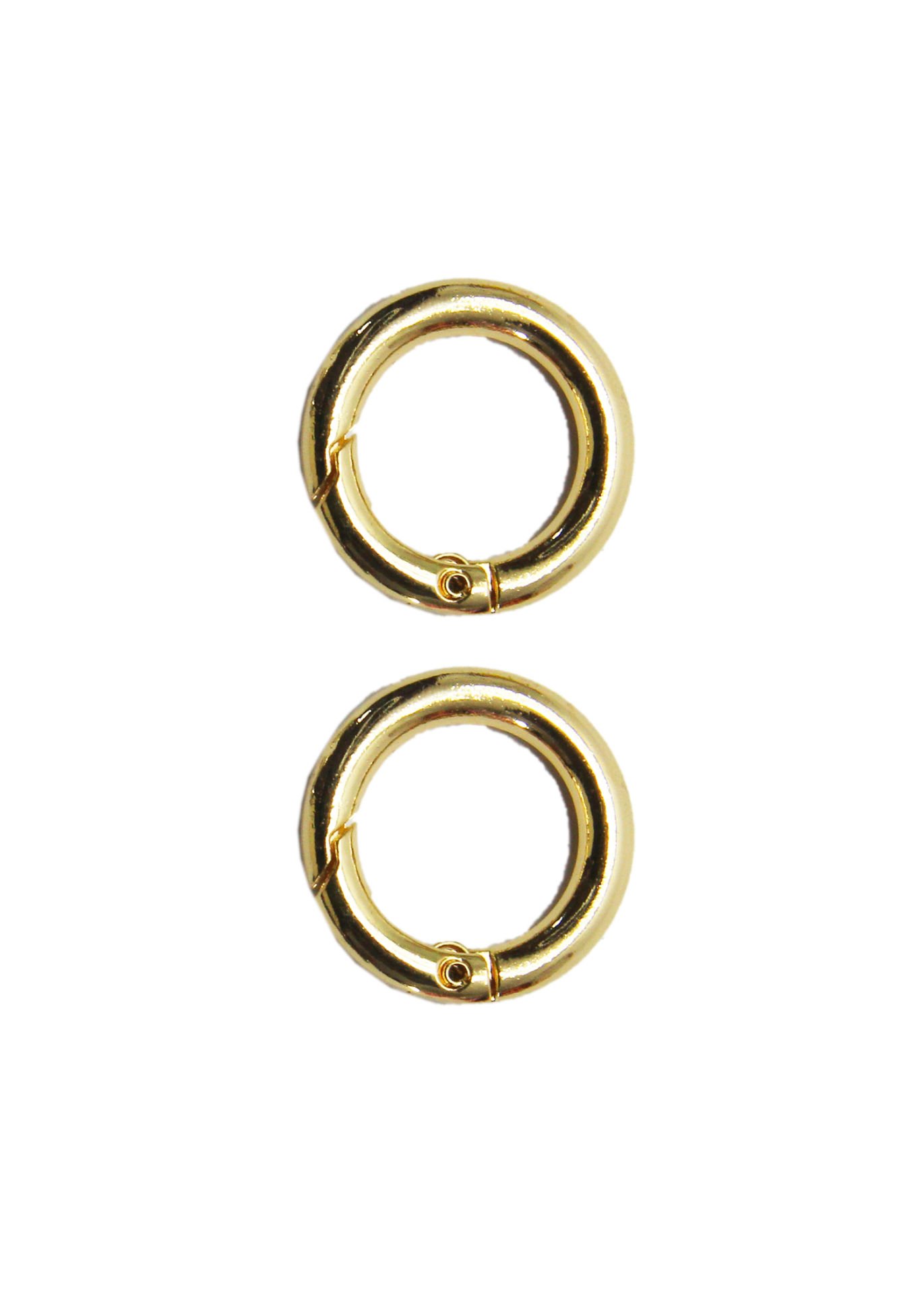 Yaylı Halka 2cm (2 Adet) Light Gold Renk