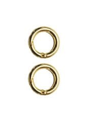 Yaylı Halka 2cm (2 Adet) Light Gold Renk