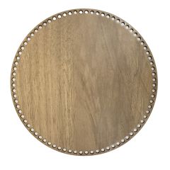 Ahşap Daire Sepet Tepsi Tabanı Meşe 4 'lü