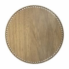 Ahşap Daire Sepet Tepsi Tabanı Meşe 4 'lü