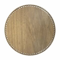 Ahşap Daire Sepet Tepsi Tabanı Meşe 4 'lü