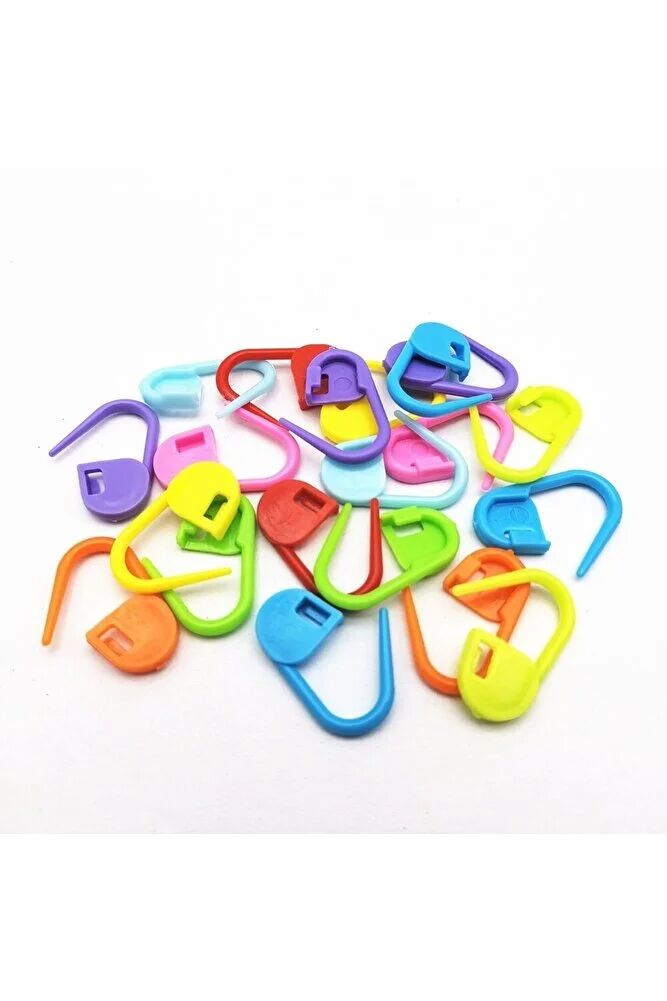 İlmek İşaretleyici Plastik Çengelli İğne 20'li
