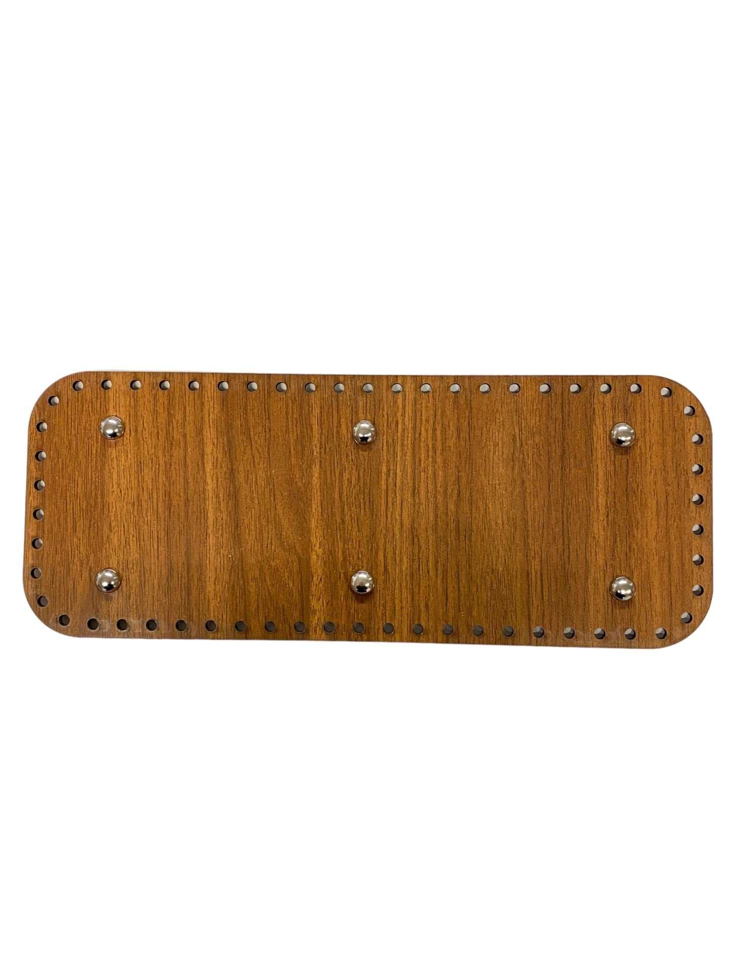 Ahşap Çanta Tabanı  Ceviz 13X33 cm