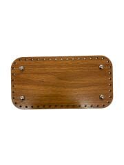 Ahşap Çanta Tabanı Ceviz  13x25 cm