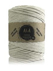 Pamuk Makrome İpi XL  Zincir Makrome Çanta İpi (500 Gram) Ekru