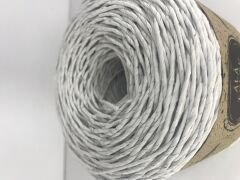 Kağıt İp Çanta Supla Şapka Örgü İpi 250 Gram Beyaz