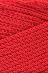 2 mm - 200 gr Polyester (PP) Makrome İpi 230 Mt Kırmızı