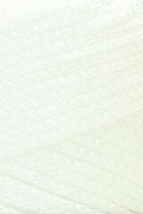 2 mm - 200 gr Polyester (PP) Makrome İpi 230 Mt Beyaz