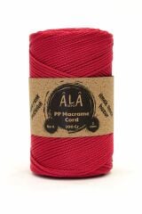 2 mm - 200 gr Polyester (PP) Makrome İpi 230 Mt Fuşya