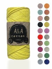 Cotton Panç Amigurumi İpi Koton Punch İpi 1,5mm - 100 Gram Sarı