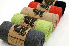 Cotton Panç Amigurumi İpi Koton Punch İpi 1,5mm - 100 Gram Sarı