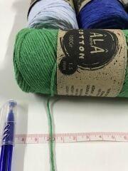 Cotton Panç Amigurumi İpi Koton Punch İpi 1,5mm - 100 Gr Antrasit