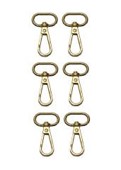 Kanca 2 cm Çanta Aksesuarı (6 Adet) Light Gold