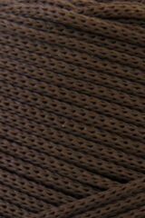 2 mm - 200 gr Polyester (PP) Makrome İpi 230 Mt Acı Kahve