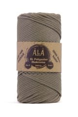 XL Polyester Makrome  No:6 - 3mm (Kalın) Çanta İpi Vizon