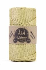 XL Polyester Makrome  No:6 - 3mm (Kalın) Çanta İpi Safran