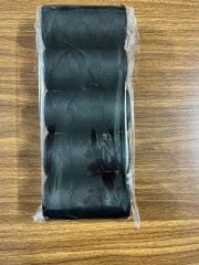 Polyester Soft Makrome İpi 2mm Siyah - 5x200 Gram (Toplam 1Kg)