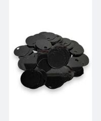 Çanta Pulu Siyah 20mm (Büyük Delikli)