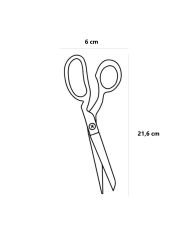 Altın Saplı Terzi Makası 216mm