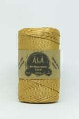 2 mm - 200 gr Polyester (PP) Makrome İpi 230 Mt Hardal