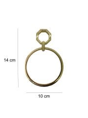 Altıgen Metal Çanta Sapı Çanta Aksesuarı Gümüş