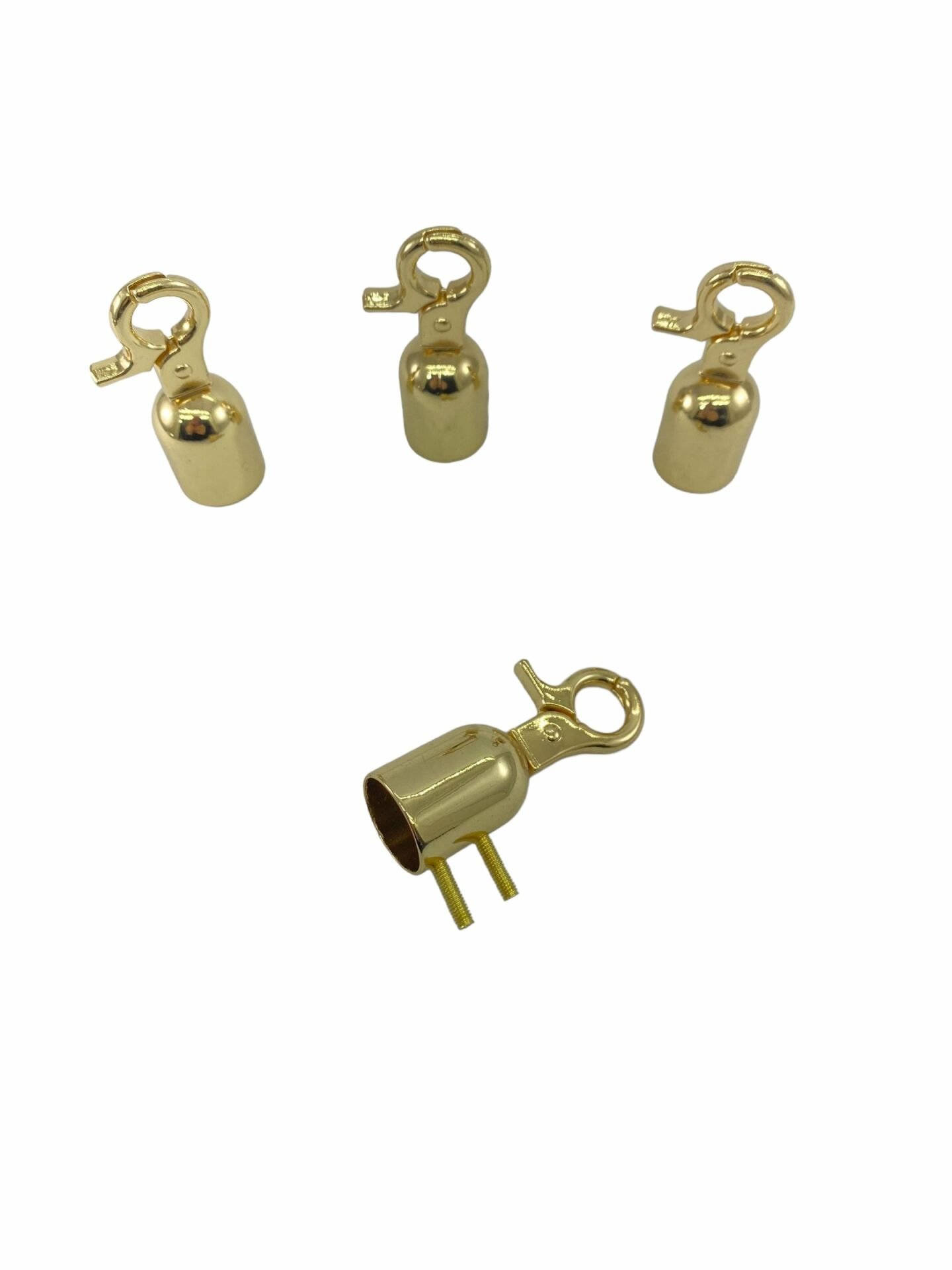 Çanta Sapı Kovanı Çanta Aksesuarı ( 4 Adet) Gold