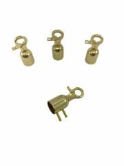 Çanta Sapı Kovanı Çanta Aksesuarı ( 4 Adet) Gold