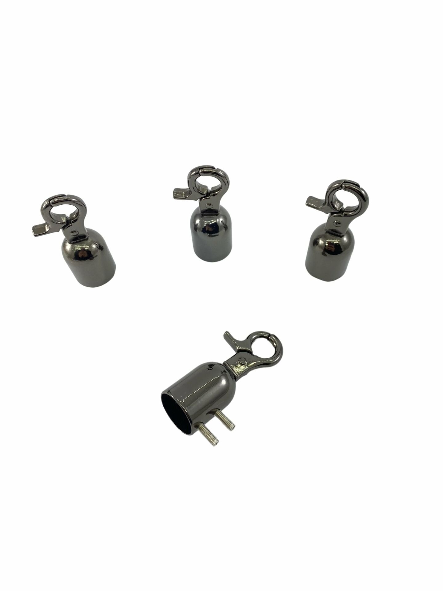 Çanta Sapı Kovanı Çanta Aksesuarı ( 4 Adet) Siyah