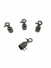 Çanta Sapı Kovanı Çanta Aksesuarı ( 4 Adet) Siyah