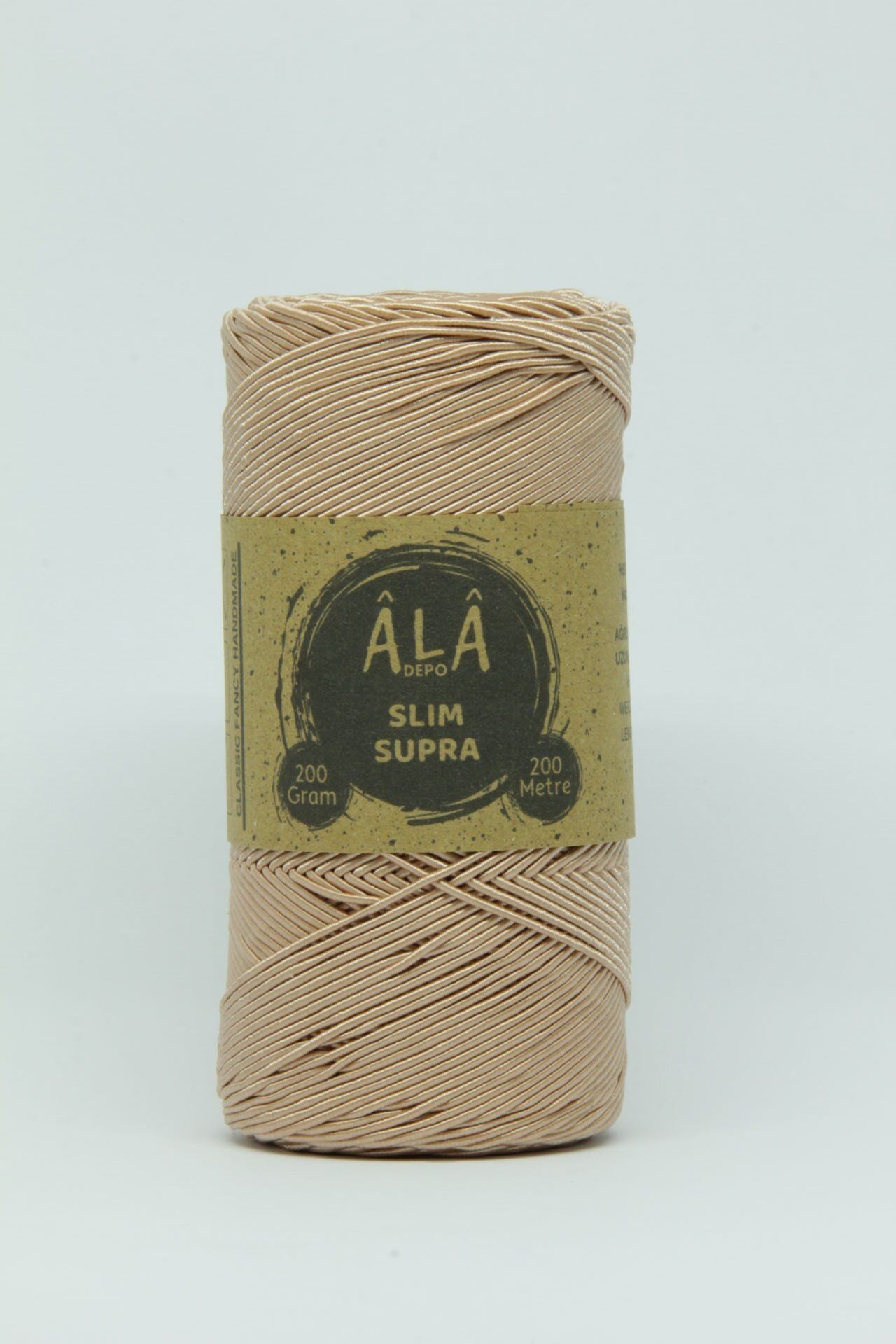 Slim Supra İp 200 Gram Mumlu İp Supla Çanta Runner İpi Yavru Ağzı