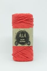 Slim Supra İp 200 Gram Mumlu İp Supla Çanta Runner İpi Kırmızı