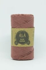 Slim Supra İp 200 Gram Mumlu İp Supla Çanta Runner İpi Gül Kurusu