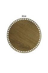 Ahşap Sepet Tabanı 20cm Açık Meşe Çift Yüz 3mm MDF
