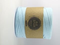 Penye İp Çanta Sepet Paspas Örgü İpi 600 Gram Mavi-Beyaz 2