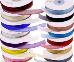 10 mm Organze Tül Kurdele 22 Metre Pembe