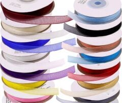 10 mm Organze Tül Kurdele 22 Metre Kırmızı