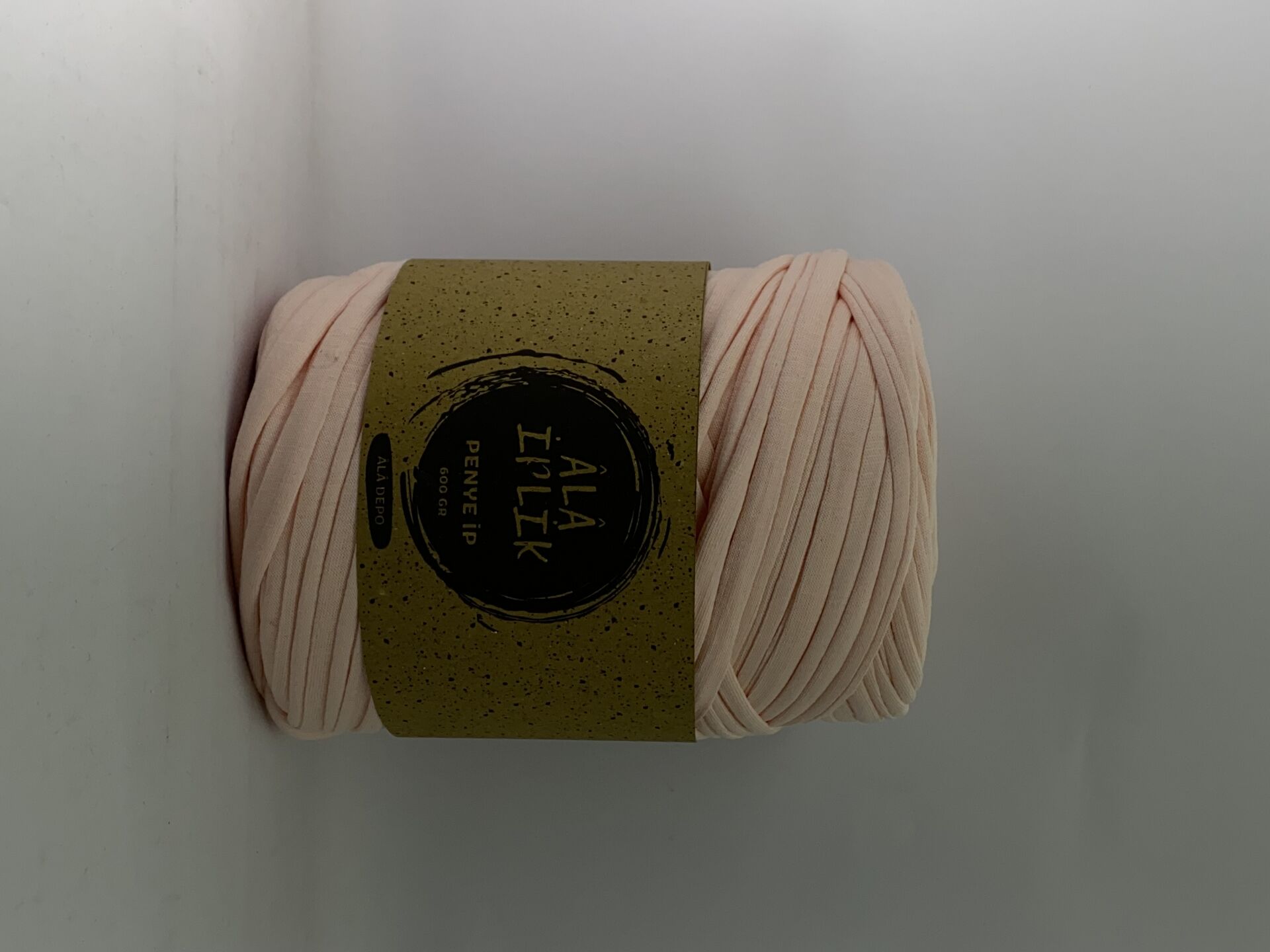 Penye İp Çanta Sepet Paspas Örgü İpi 600 Gram Pembe Açık3