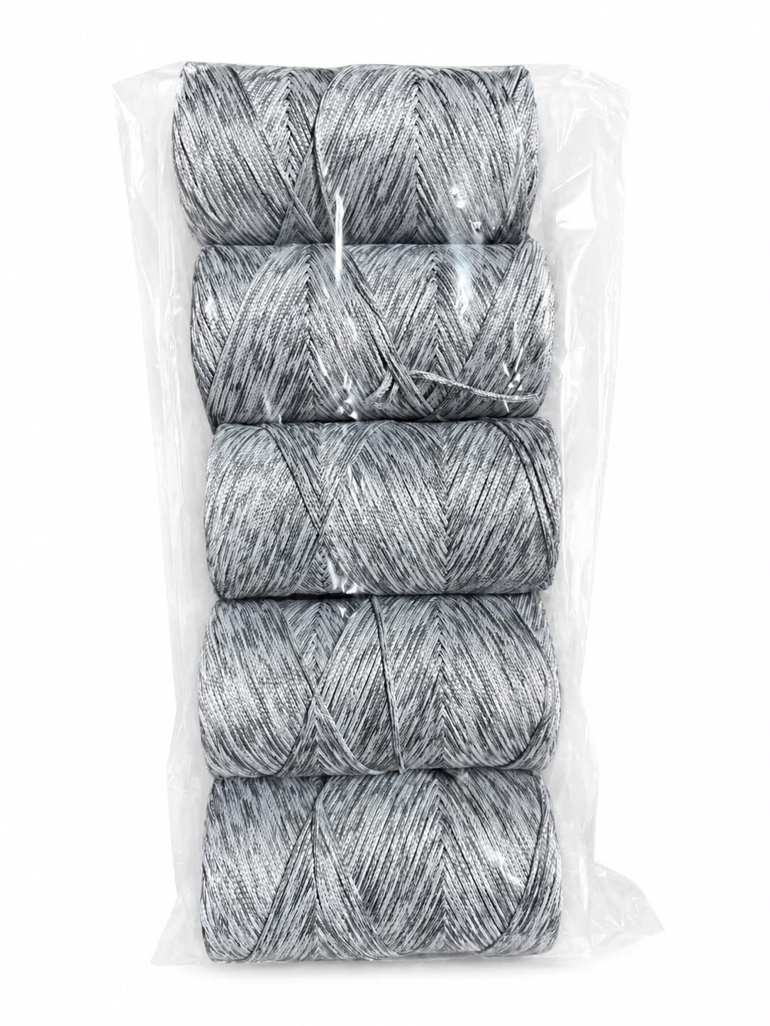 Polyester Soft Makrome İpi 2mm Batik - 5x200 Gram (Toplam 1Kg)