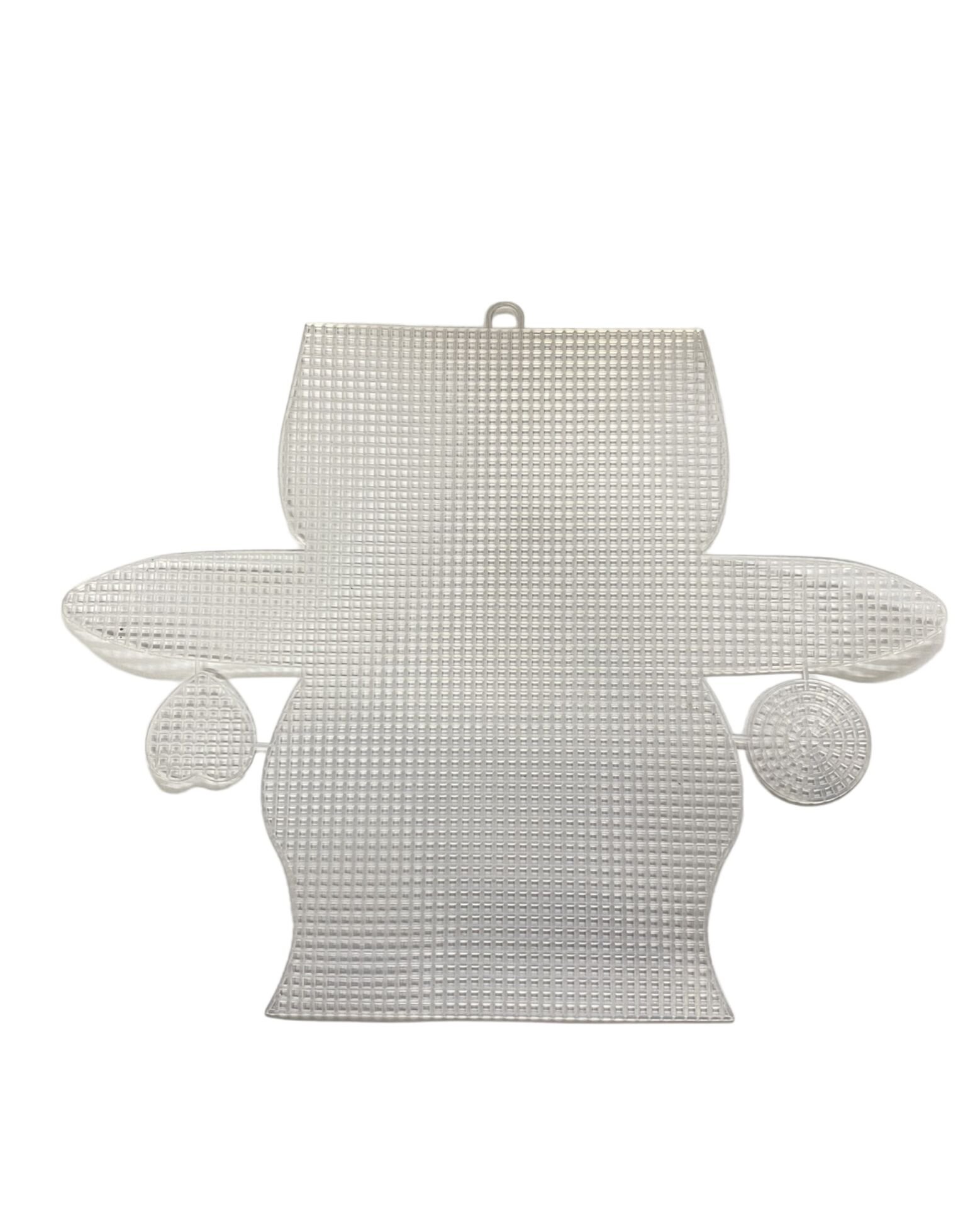 Plastik Çanta Kanvası (Küçük  Boy)  Beyaz