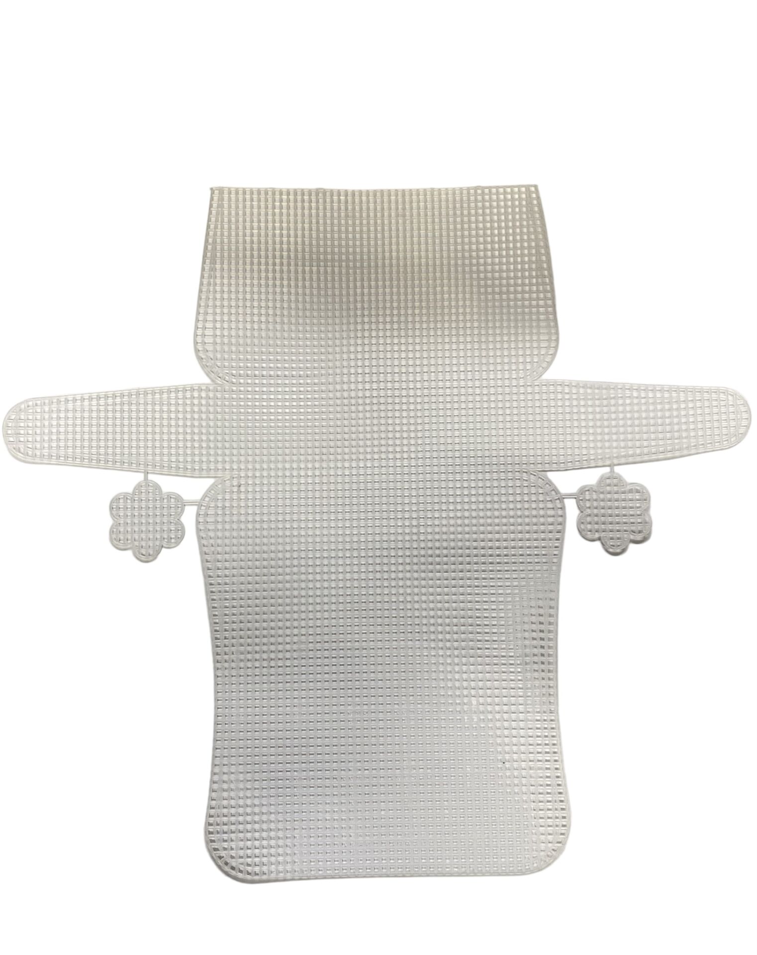 Plastik Çanta Kanvası (Büyük Boy)  Beyaz