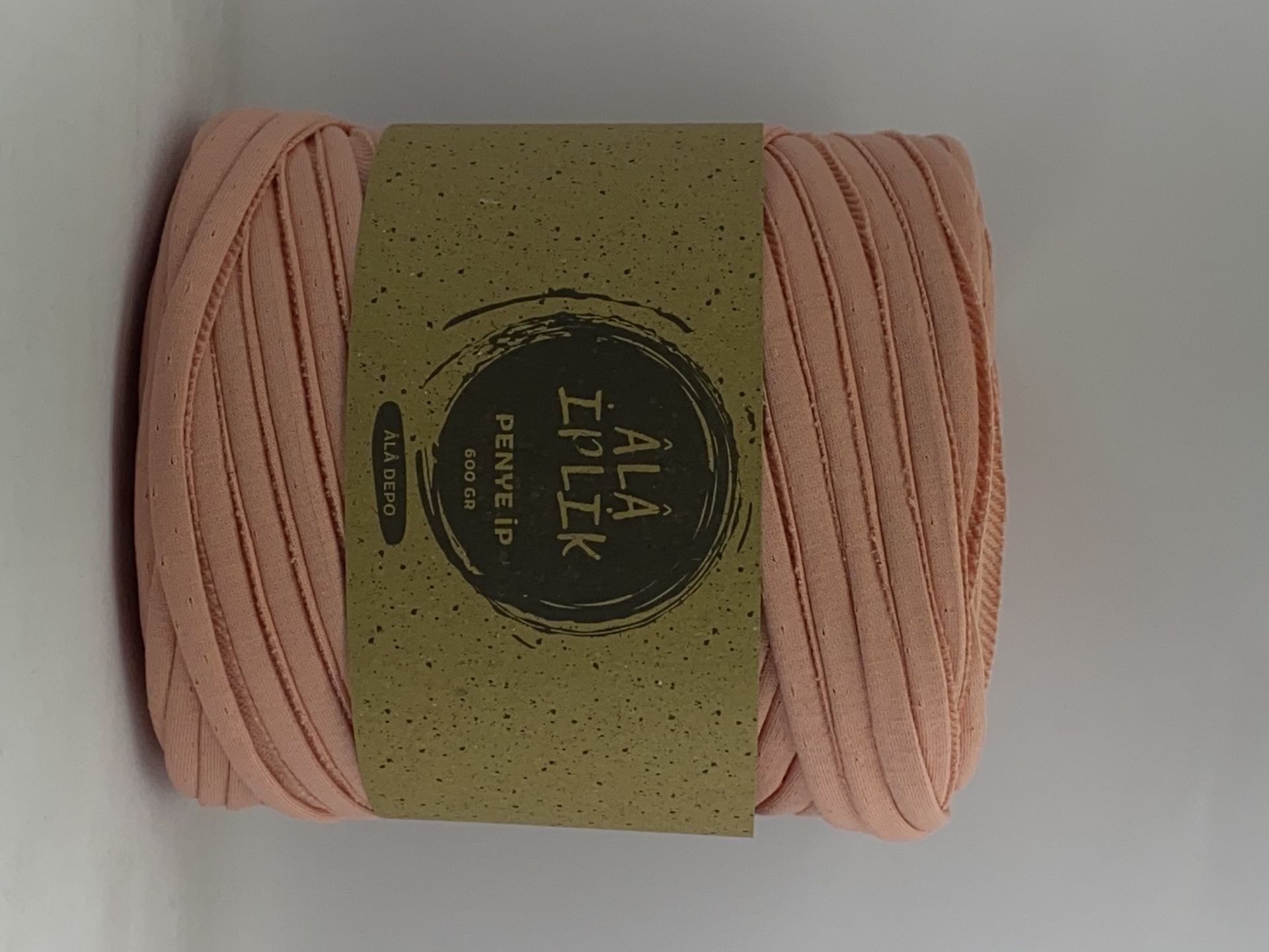 Penye İp Çanta Sepet Paspas Örgü İpi 600 Gram Şeker Pembe