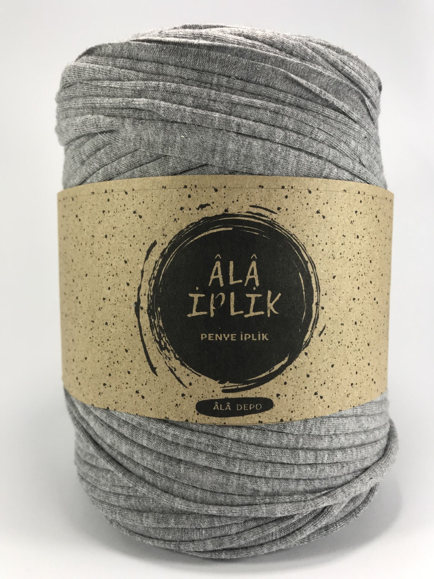 Penye İp Çanta Sepet Paspas Örgü İpi 600 Gram Gri