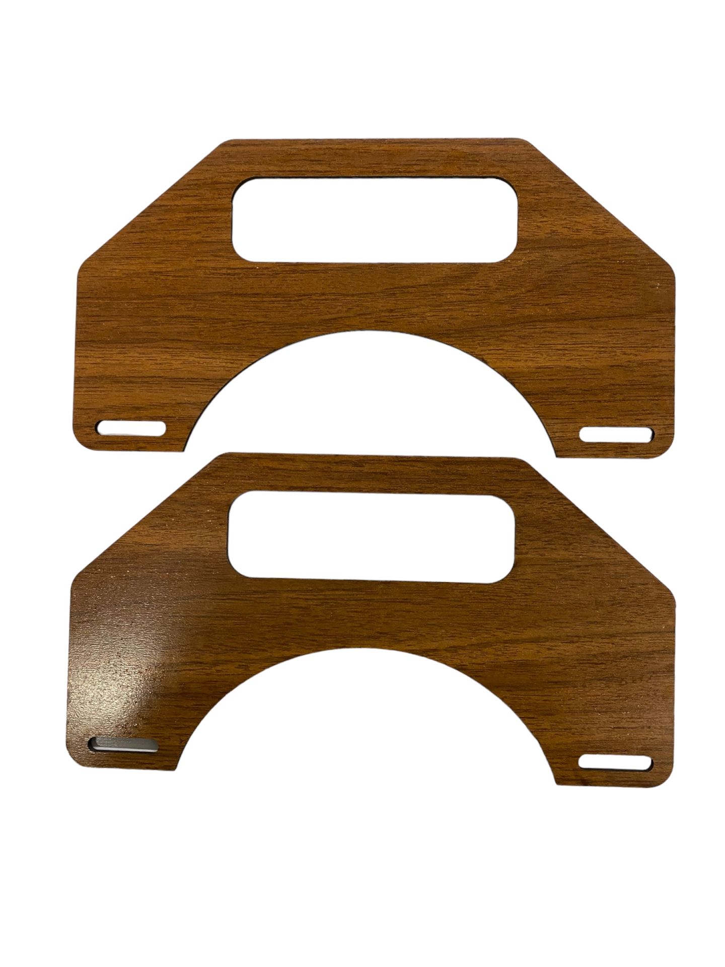 Ahşap Çanta Sapı Mdf Kulp Ceviz (1 çift)