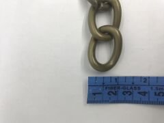 2 cm Akrilik Gold  Çanta Zinciri 1 mt