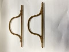 Plastik Ahşap Bağlamalı Bambu Görünümlü Çanta Sapı ( Kulp )1