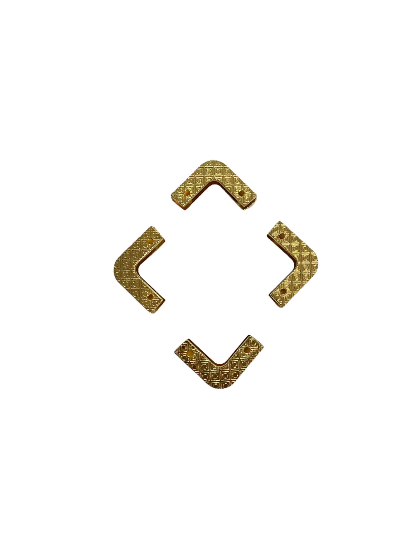 Metal Çanta Köşesi ( Gold ) 4 'lü